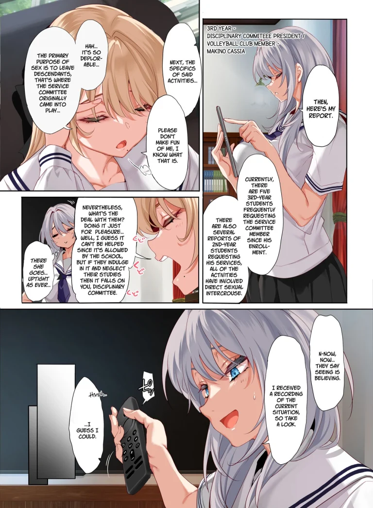 Jogakkou de Otoko Hitori na node Kousoku de Seiyoku no Hakeguchi ni Sareru Nichijou 3-Jigenme porn comic picture 5