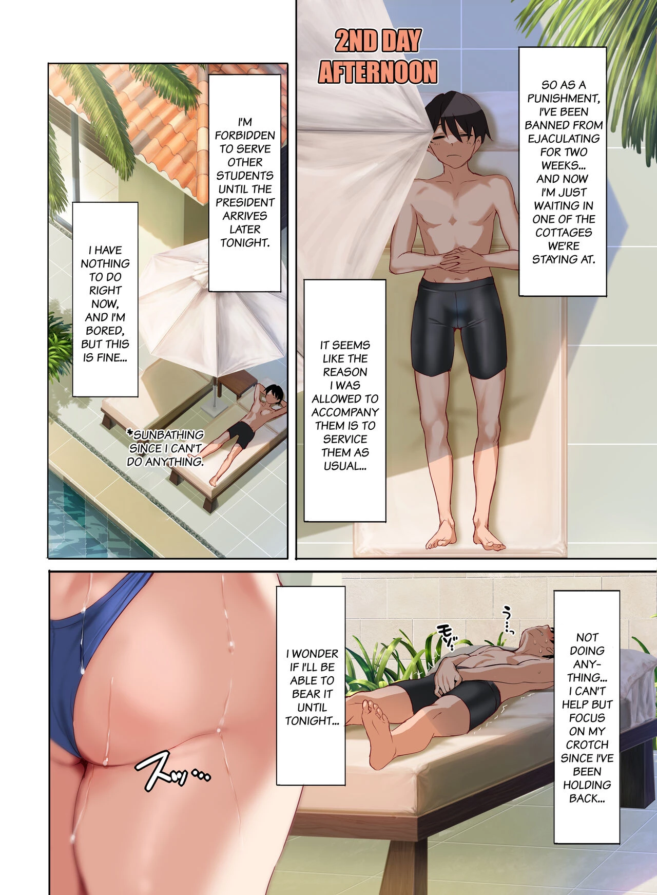 Jogakkou de Otoko Hitori na node Kousoku de Seiyoku no Hakeguchi ni Sareru Nichijou 4-Jigenme porn comic picture 15