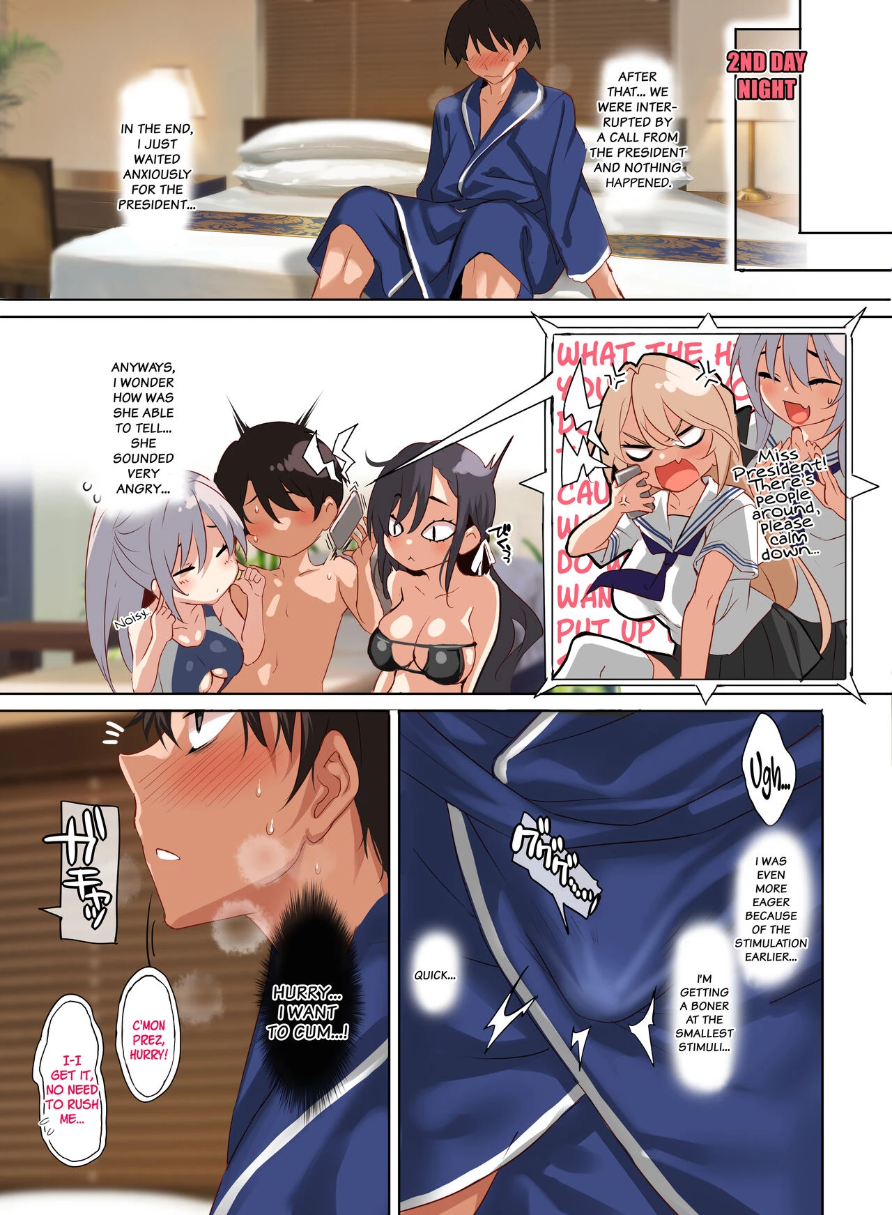 Jogakkou de Otoko Hitori na node Kousoku de Seiyoku no Hakeguchi ni Sareru Nichijou 4-Jigenme porn comic picture 20