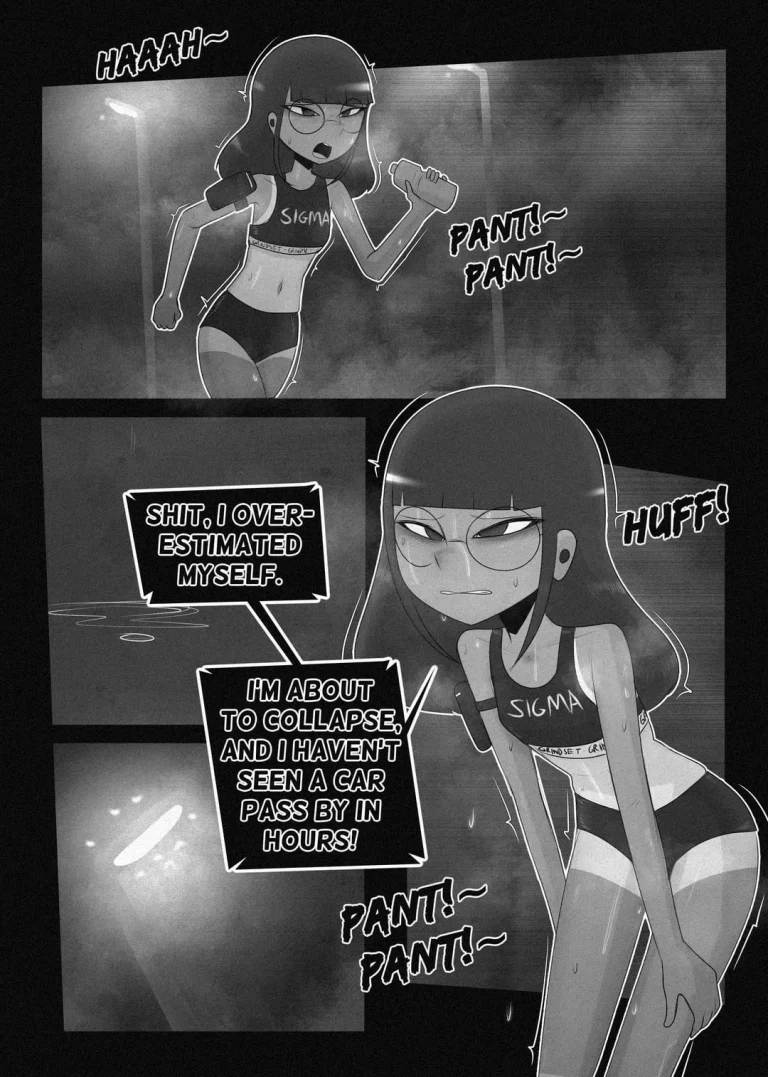 jogger gets captured by succubus in disguise porn comic picture 1