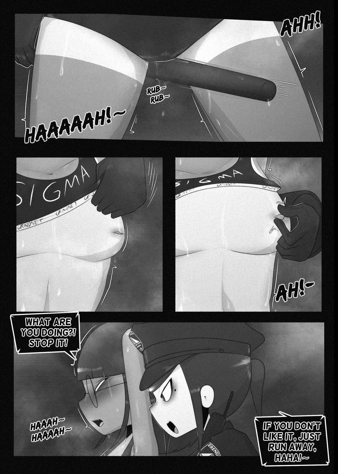 jogger gets captured by succubus in disguise porn comic picture 5