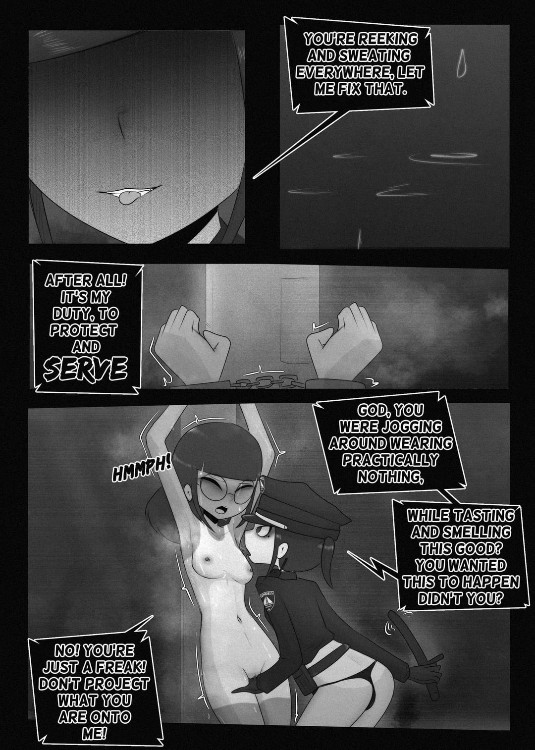 jogger gets captured by succubus in disguise porn comic picture 7