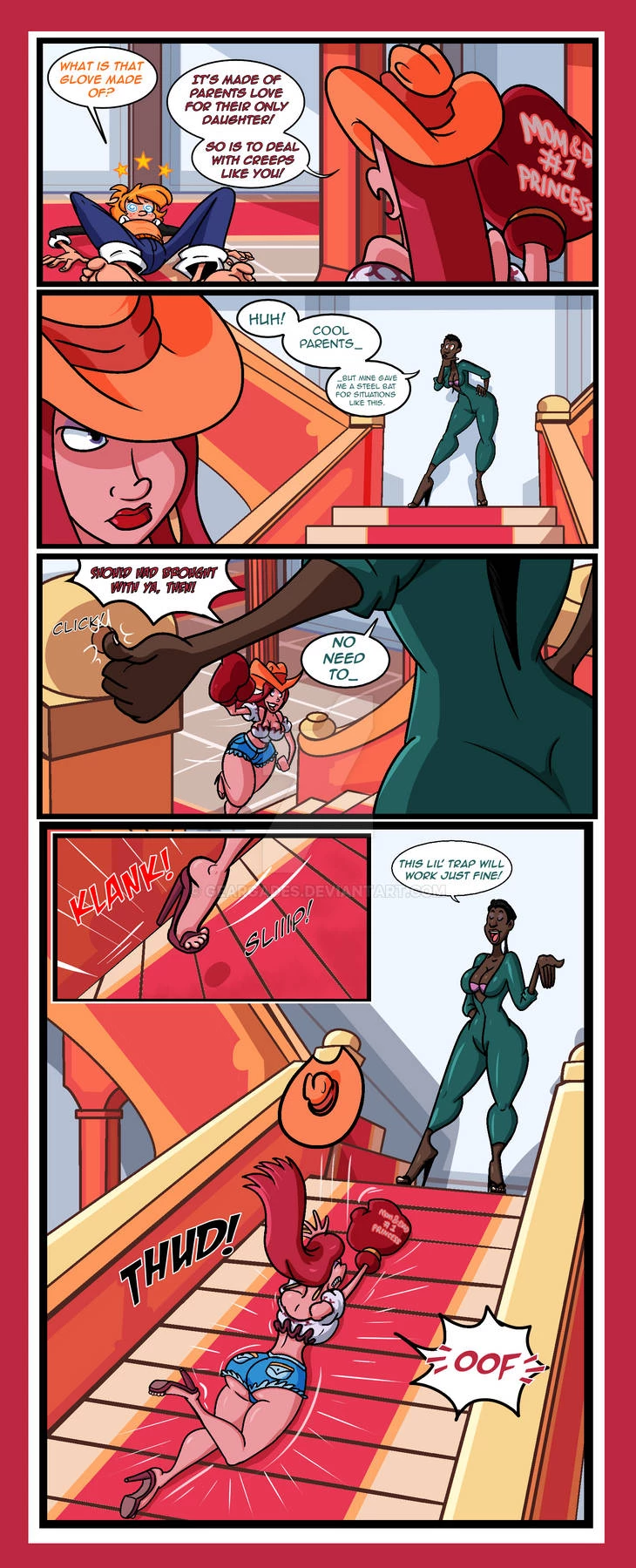 Johnny and Marshie - A House of Boobs porn comic picture 14