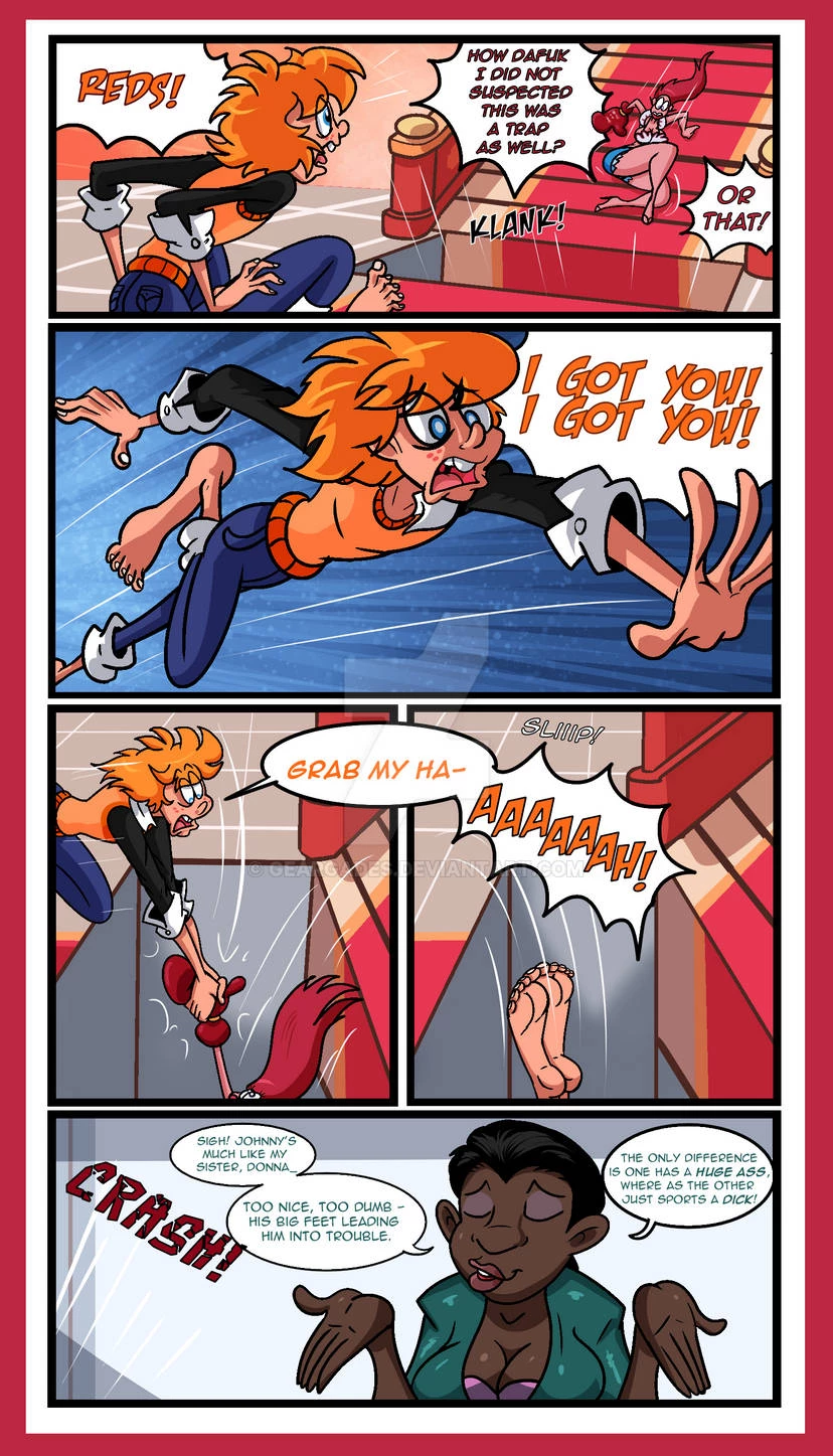 Johnny and Marshie - A House of Boobs porn comic picture 15