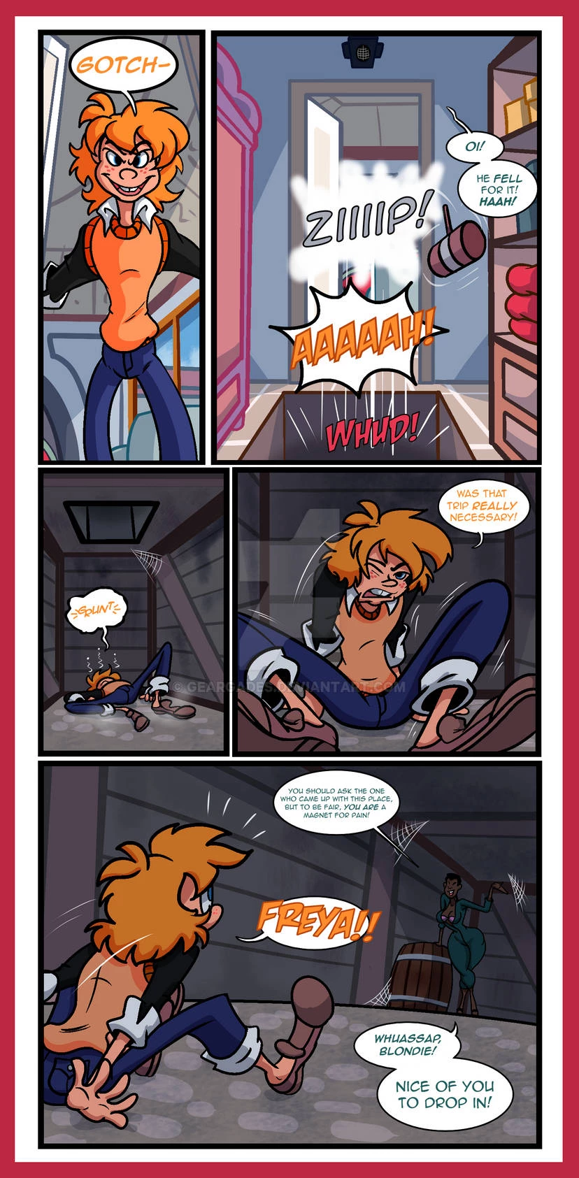 Johnny and Marshie - A House of Boobs porn comic picture 22
