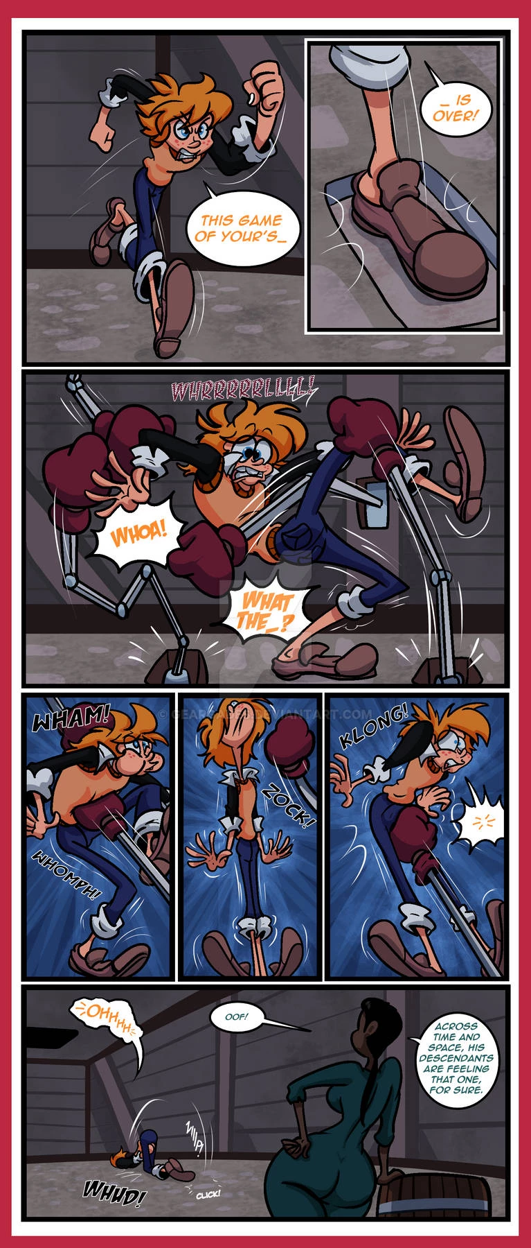 Johnny and Marshie - A House of Boobs porn comic picture 23