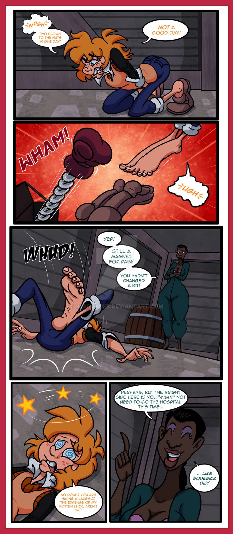 Johnny and Marshie - A House of Boobs porn comic picture 24