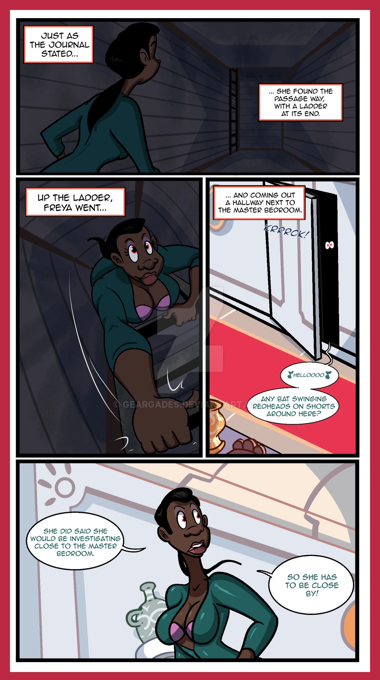 Johnny and Marshie - A House of Boobs porn comic picture 29