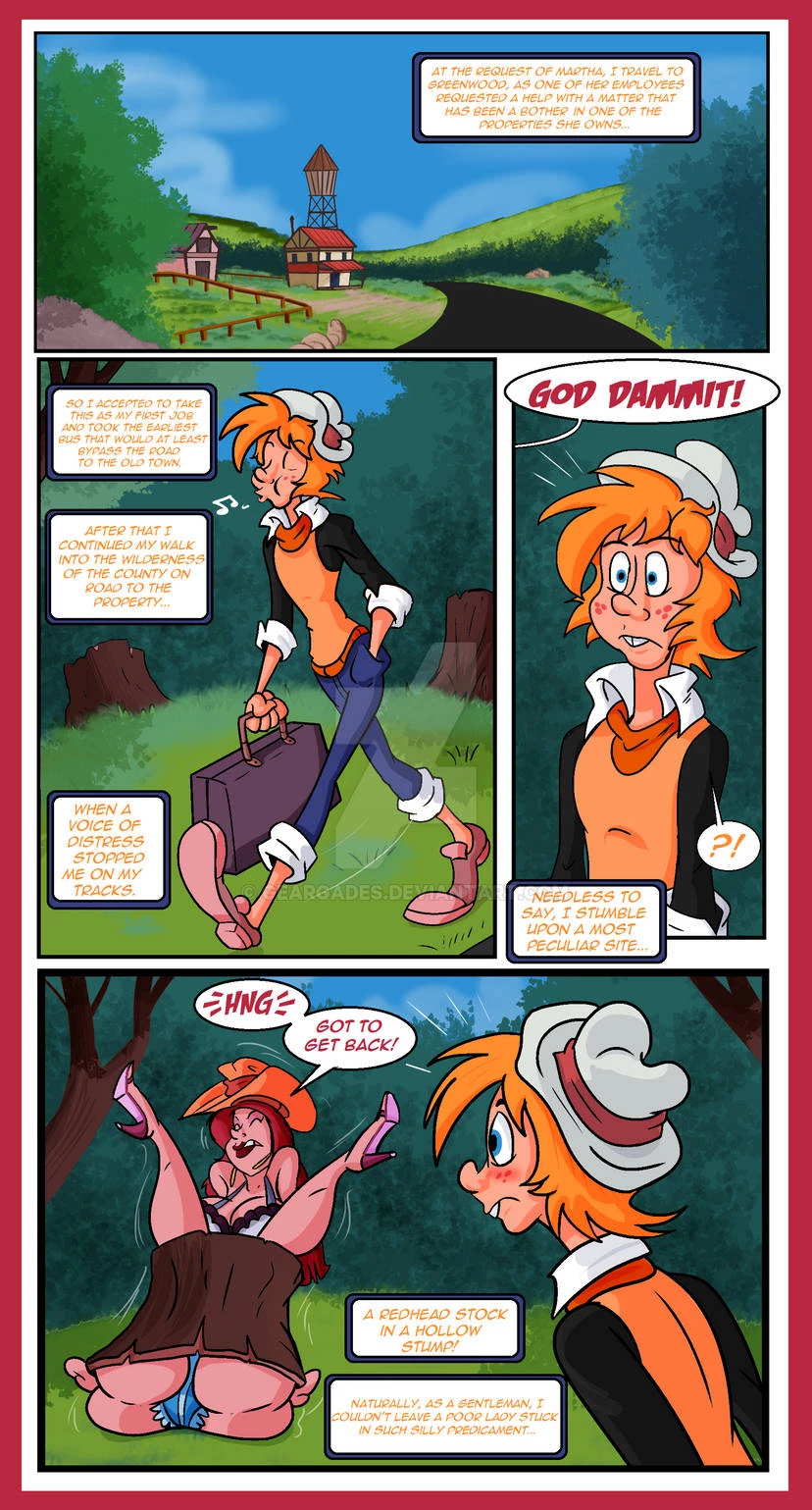 Johnny and Marshie - A House of Boobs porn comic picture 3