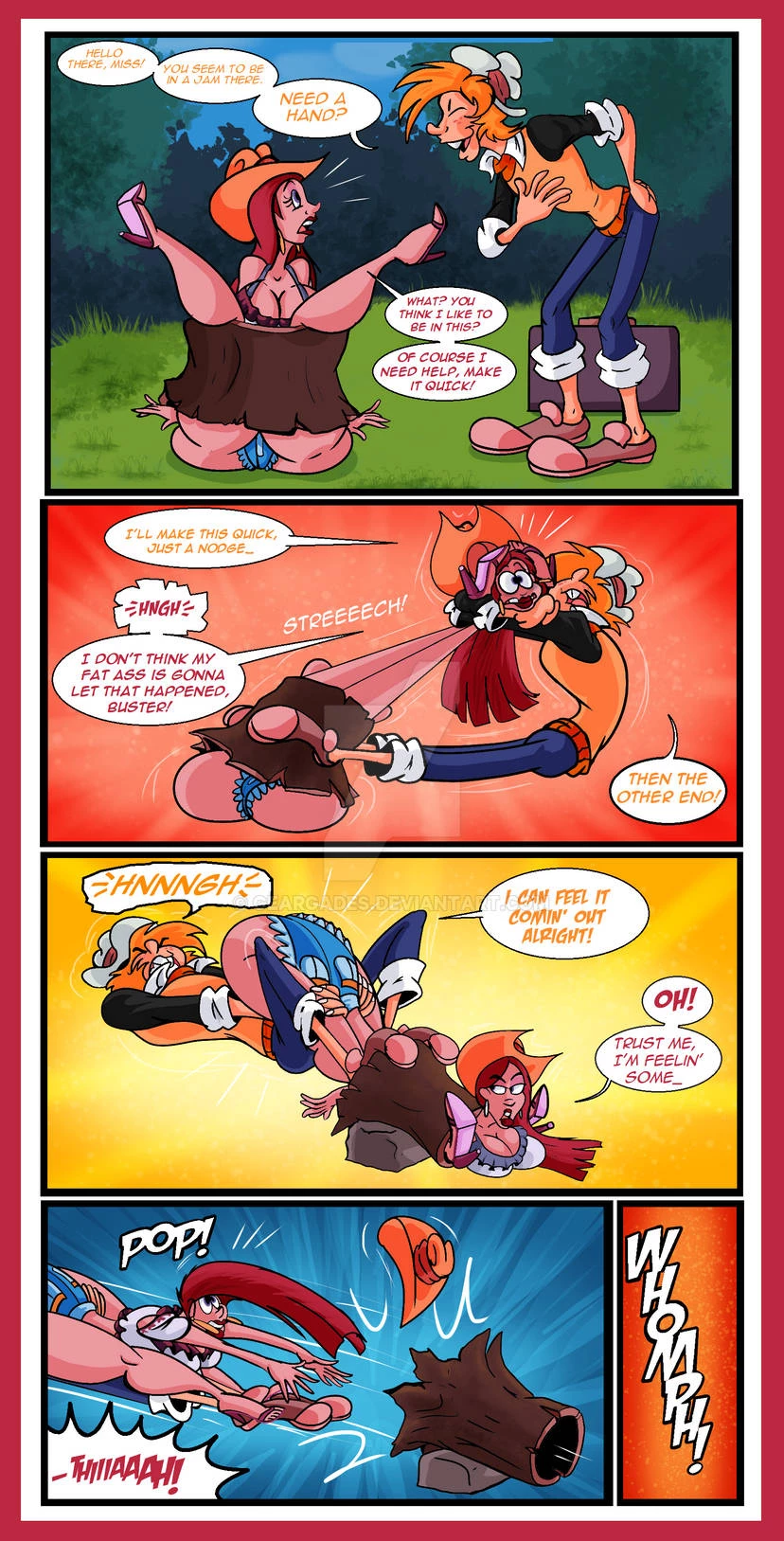 Johnny and Marshie - A House of Boobs porn comic picture 4