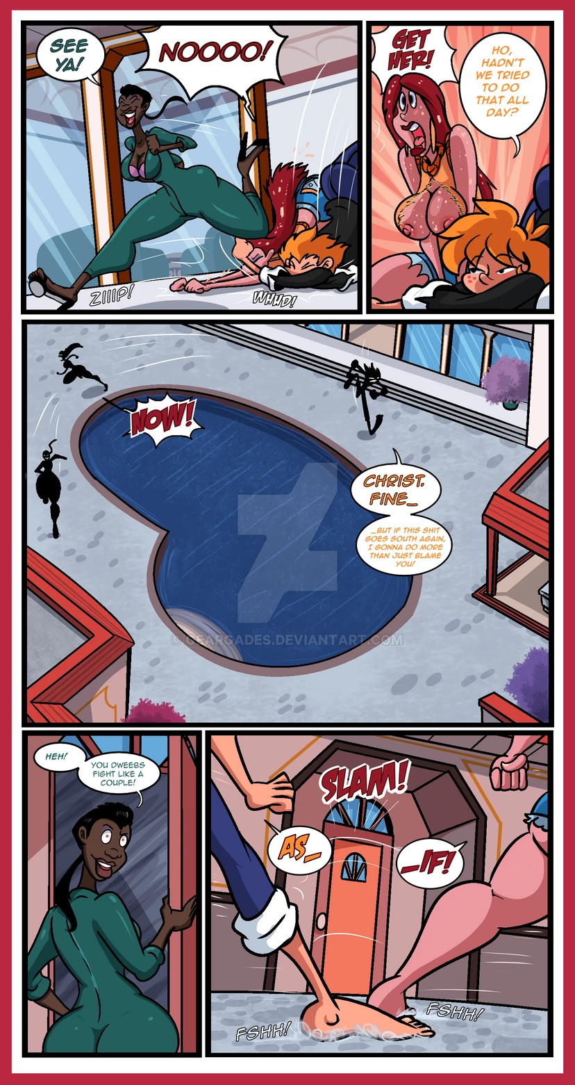 Johnny and Marshie - A House of Boobs porn comic picture 45