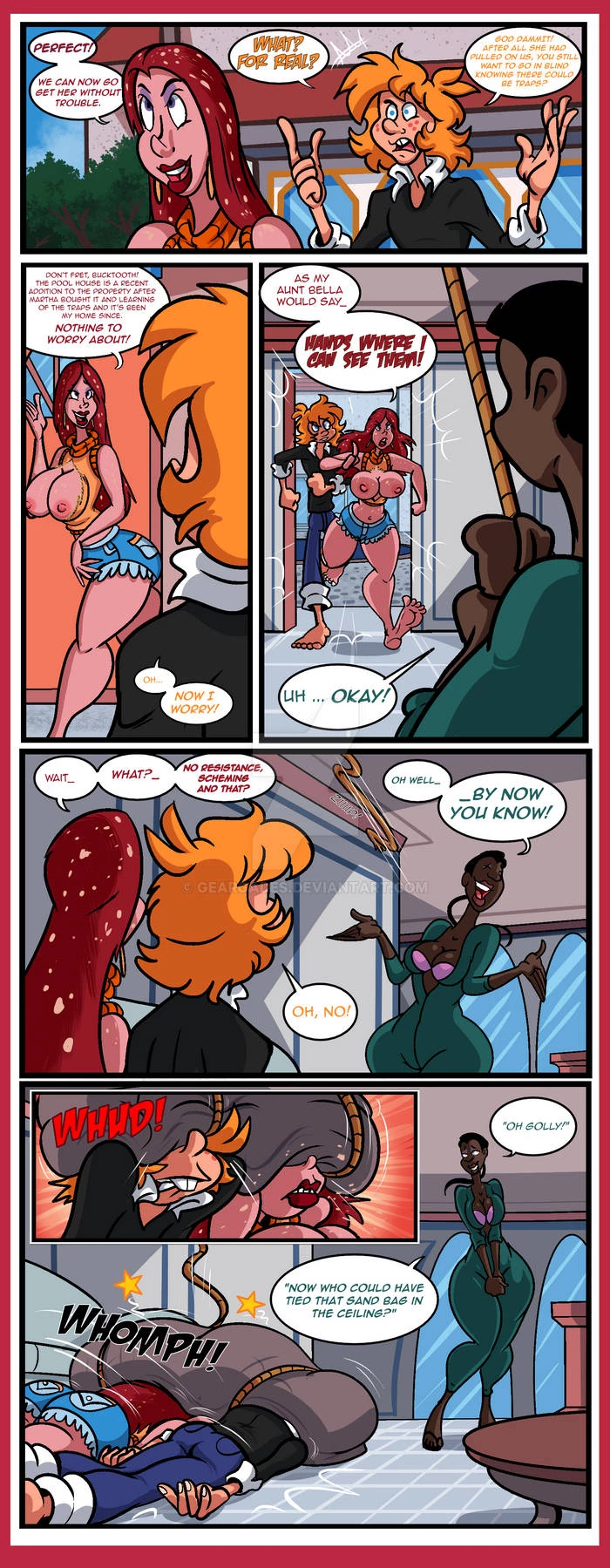 Johnny and Marshie - A House of Boobs porn comic picture 46