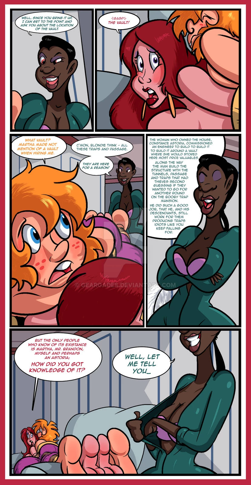 Johnny and Marshie - A House of Boobs porn comic picture 52