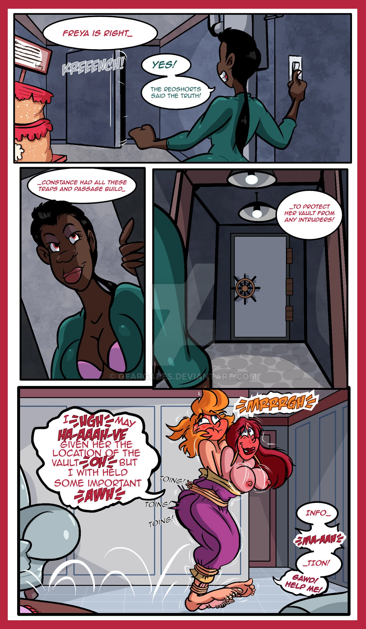 Johnny and Marshie - A House of Boobs porn comic picture 58