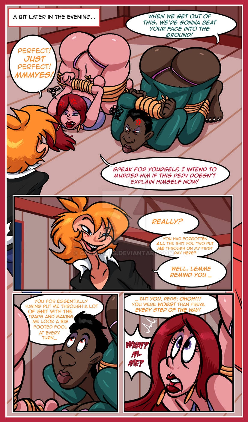 Johnny and Marshie - A House of Boobs porn comic picture 65