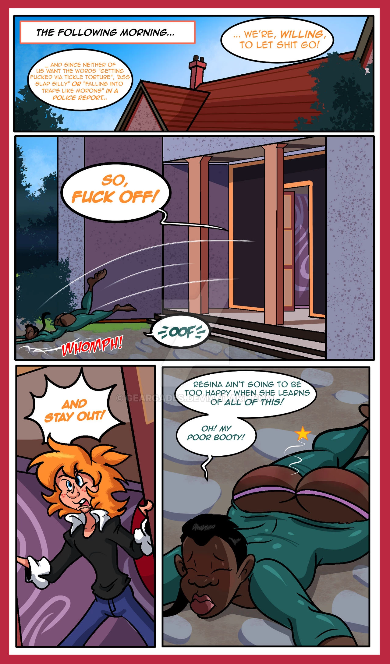 Johnny and Marshie - A House of Boobs porn comic picture 69