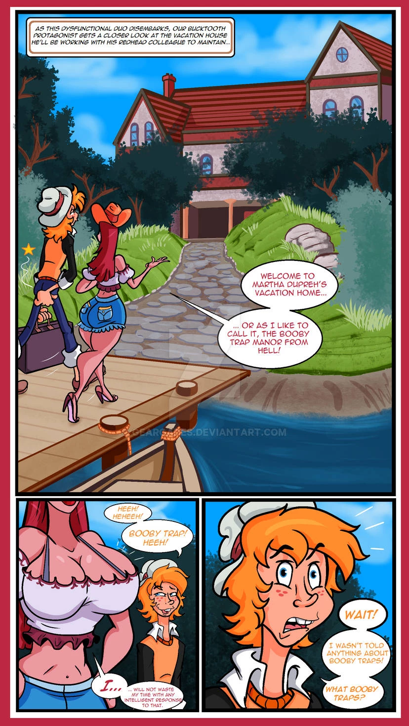 Johnny and Marshie - A House of Boobs porn comic picture 8
