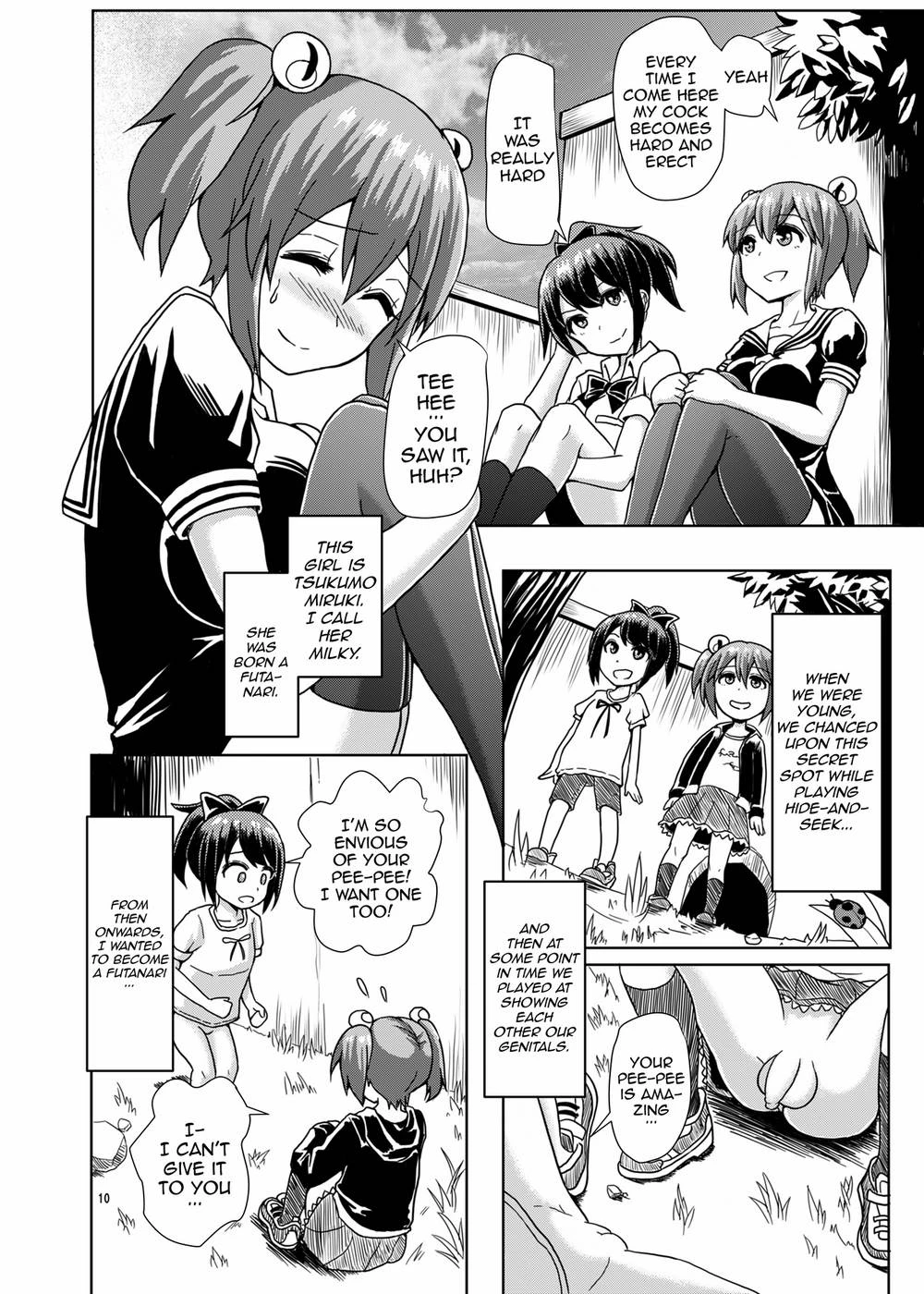 Joint Futanari Practice | Issho ni Futanari Practice porn comic picture 9