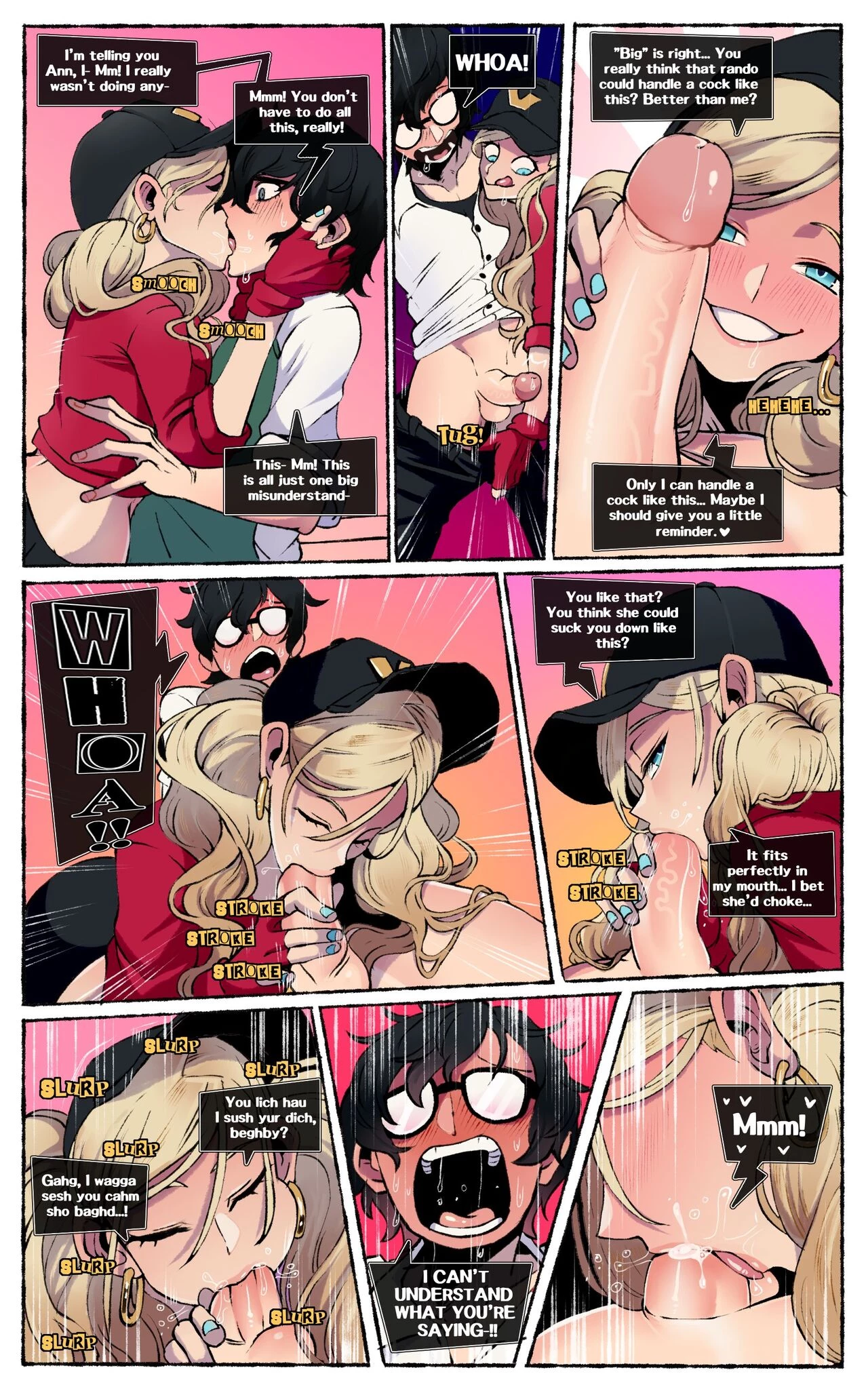 Joker's Big Fat Misunderstanding porn comic picture 2