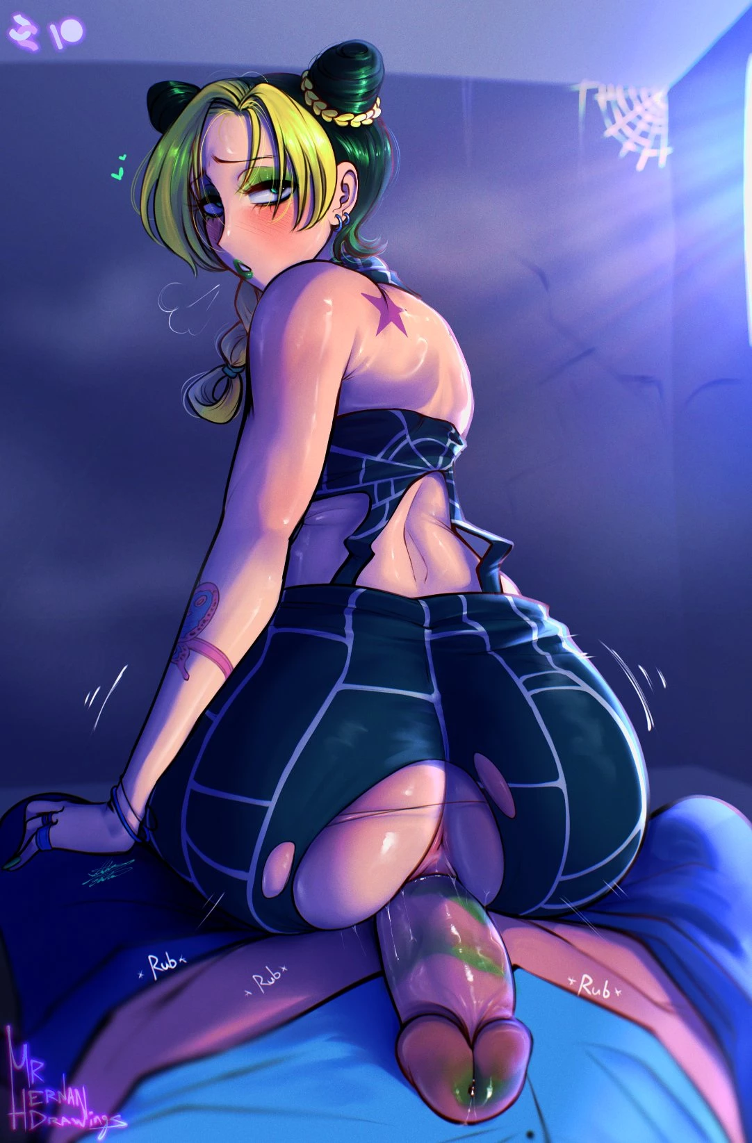 Jolyne Fanart porn comic picture 4