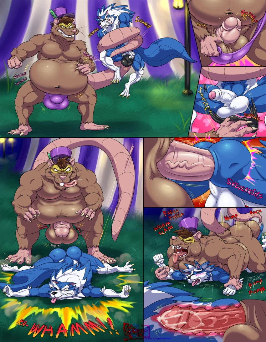 jon talbain vs rat circus porn comic picture 1