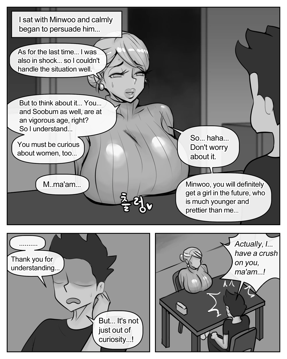Joo Ye-eun -The jerk's mother- porn comic picture 36