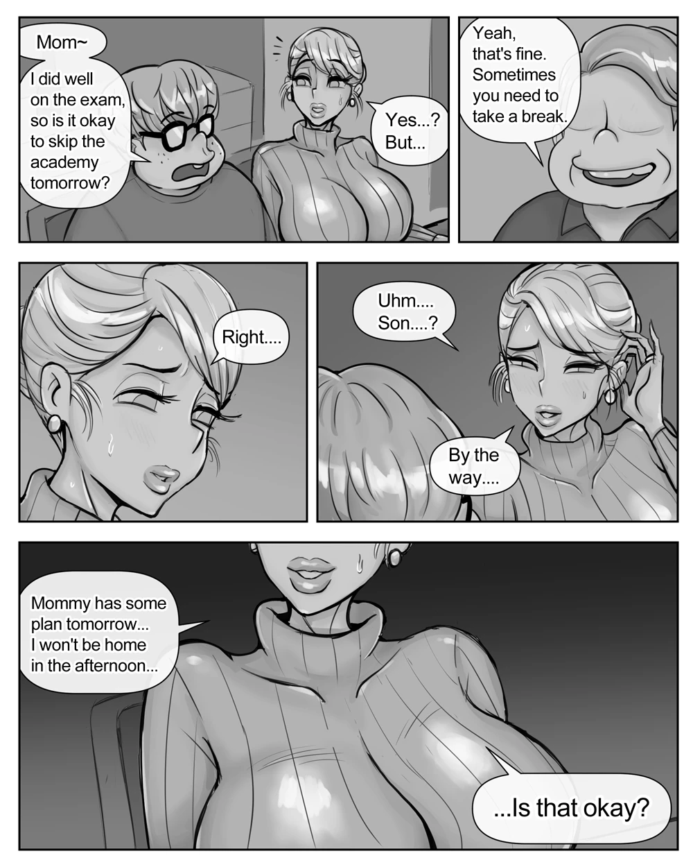 Joo Ye-eun -The jerk's mother- porn comic picture 57