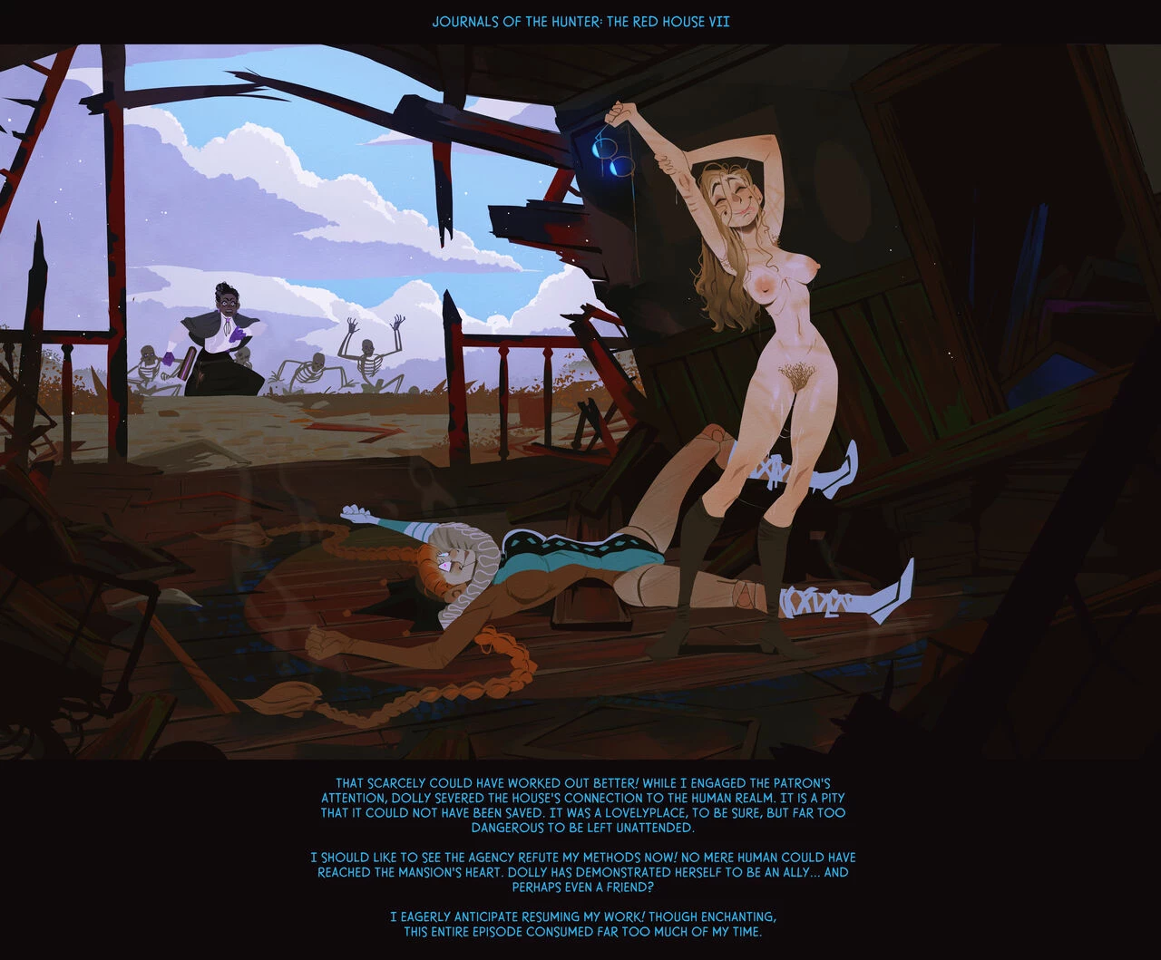 Journals of the Hunter porn comic picture 30