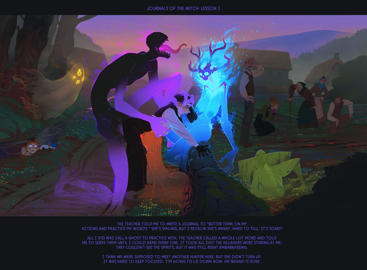Journals of the Hunter porn comic picture 39