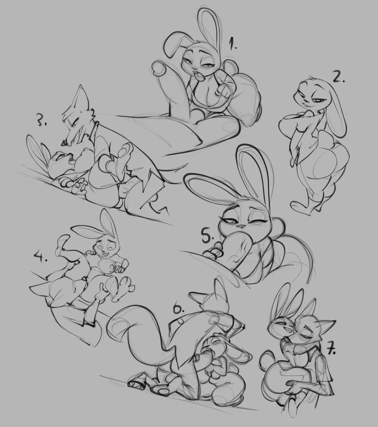 Judy n Nick porn comic picture 23