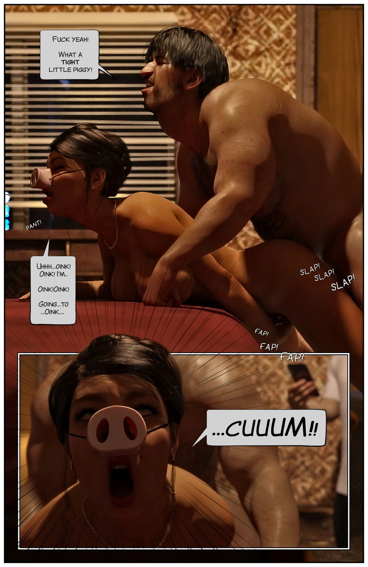 Julie the Pig porn comic picture 22