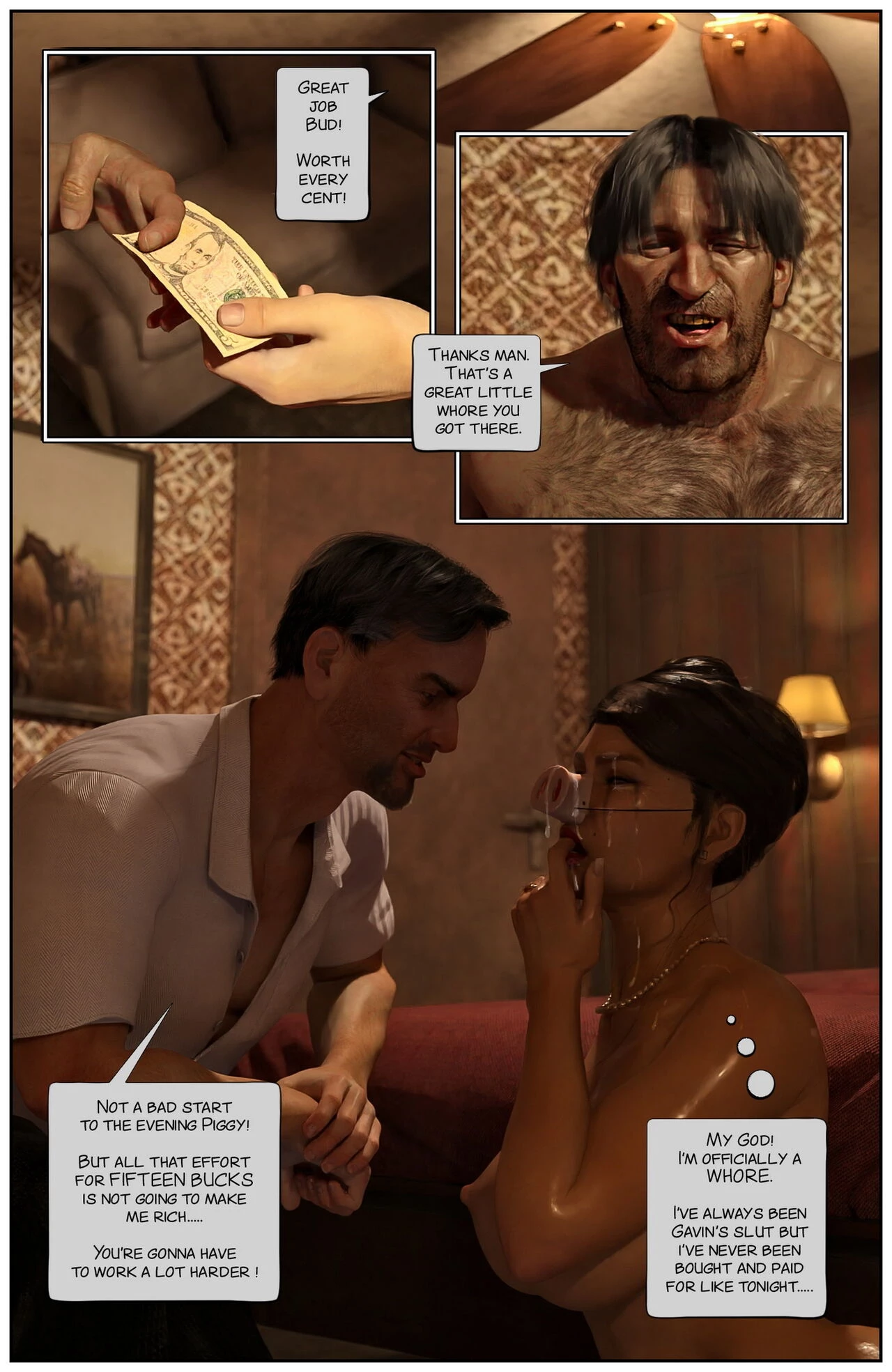 Julie the Pig porn comic picture 26