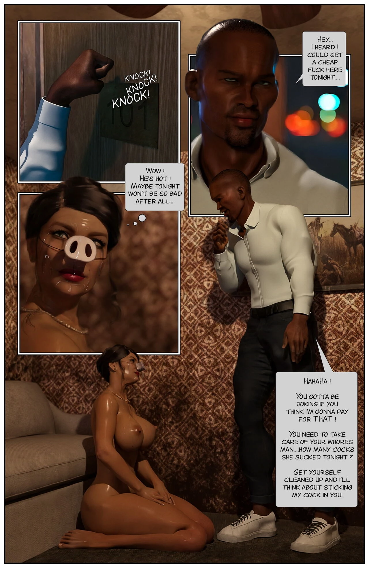 Julie the Pig porn comic picture 28