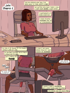 Julie's Addiction 2 porn comic picture 1
