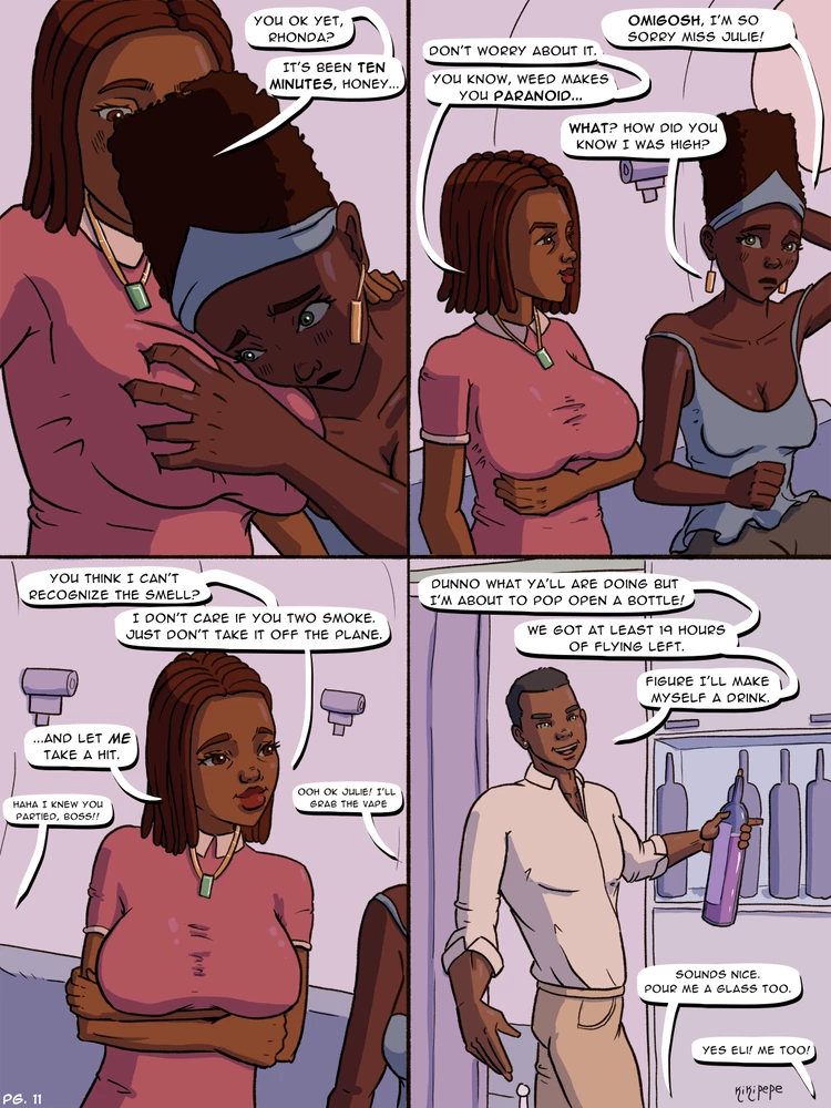 Julie's Addiction 2 porn comic picture 11