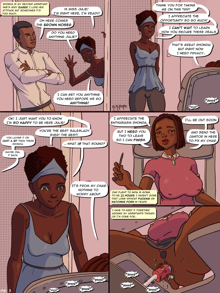 Julie's Addiction 2 porn comic picture 3