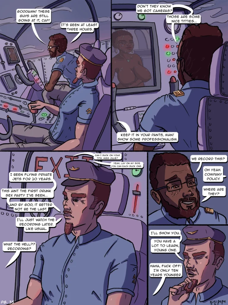 Julie's Addiction 2 porn comic picture 35
