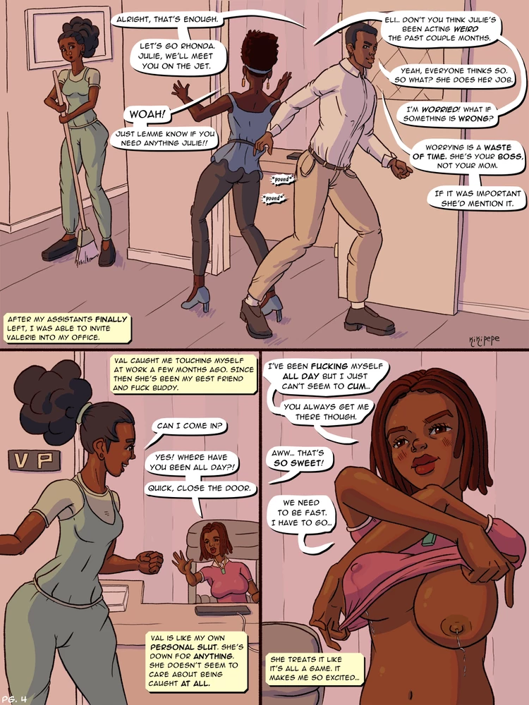 Julie's Addiction 2 porn comic picture 4