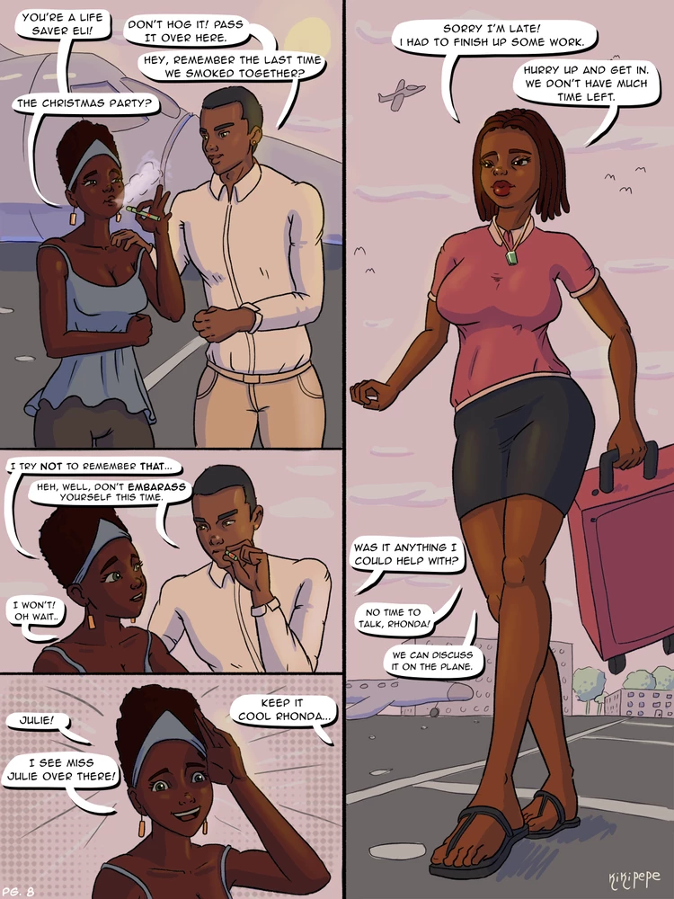 Julie's Addiction 2 porn comic picture 8