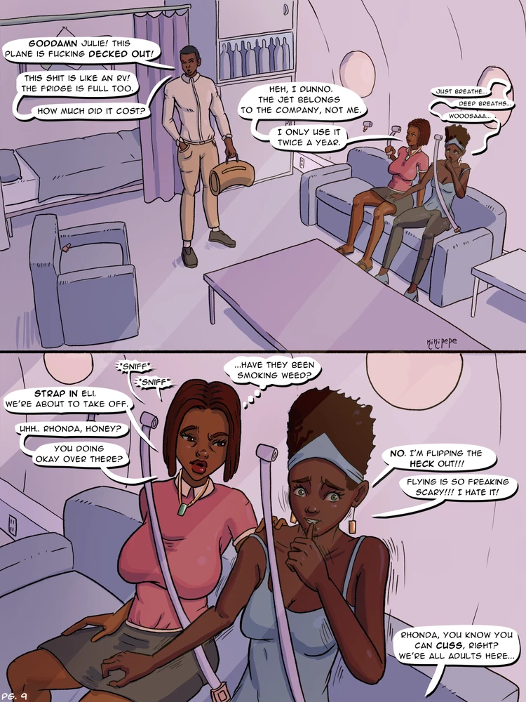 Julie's Addiction 2 porn comic picture 9