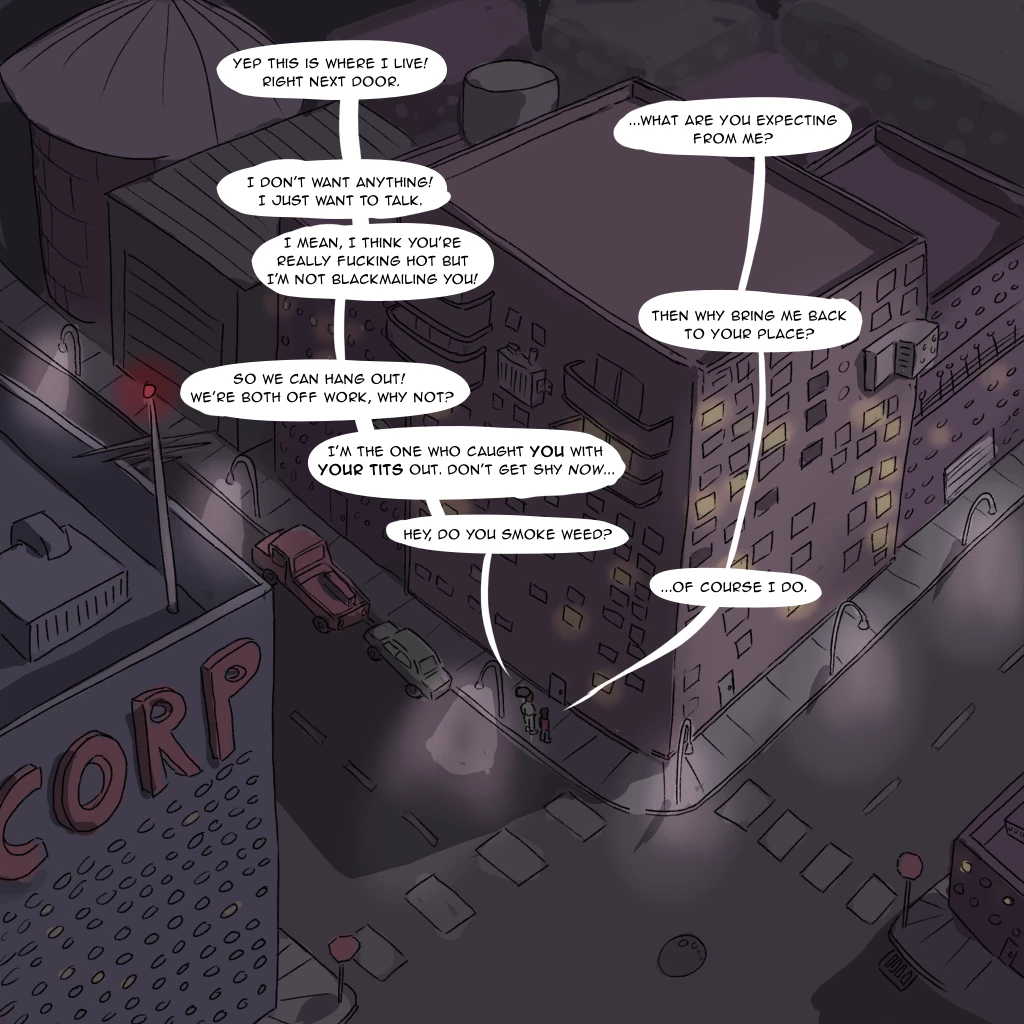 Julie's Addiction porn comic picture 12