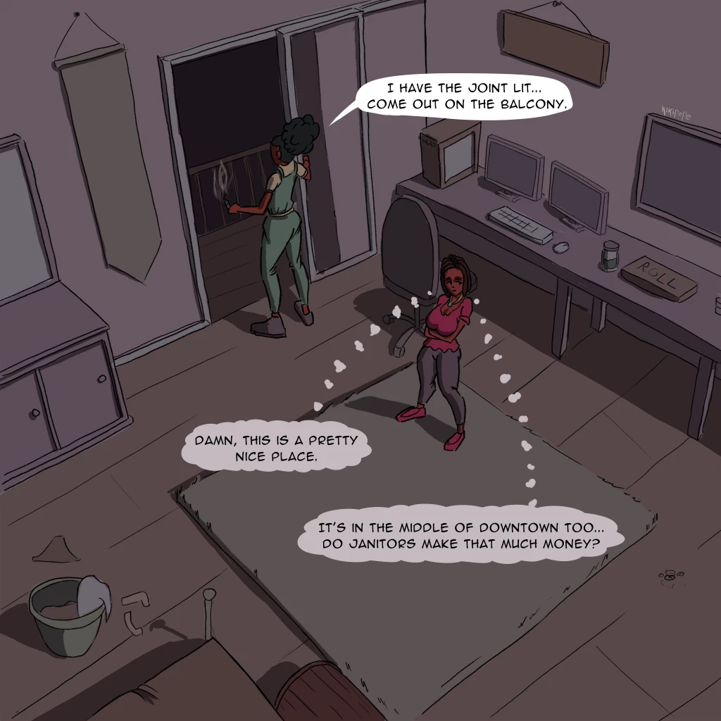 Julie's Addiction porn comic picture 17