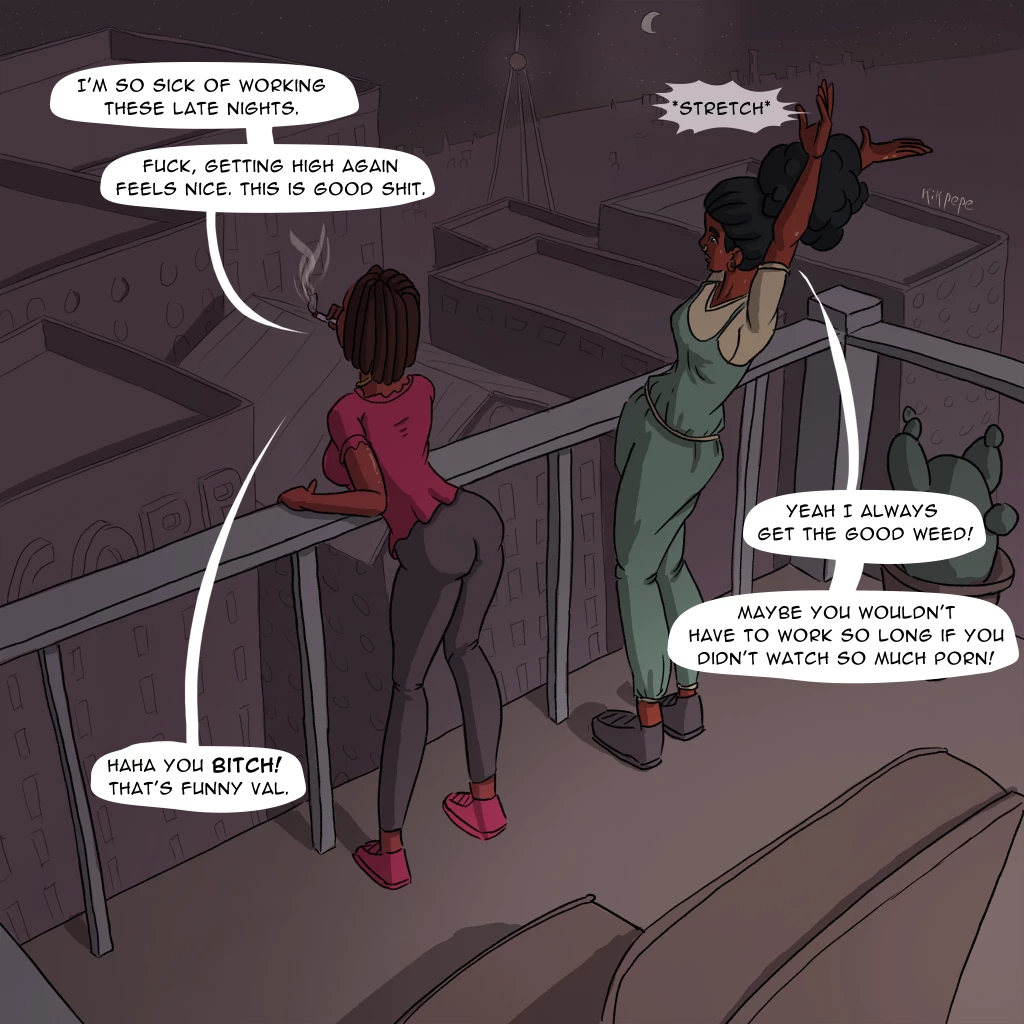 Julie's Addiction porn comic picture 18