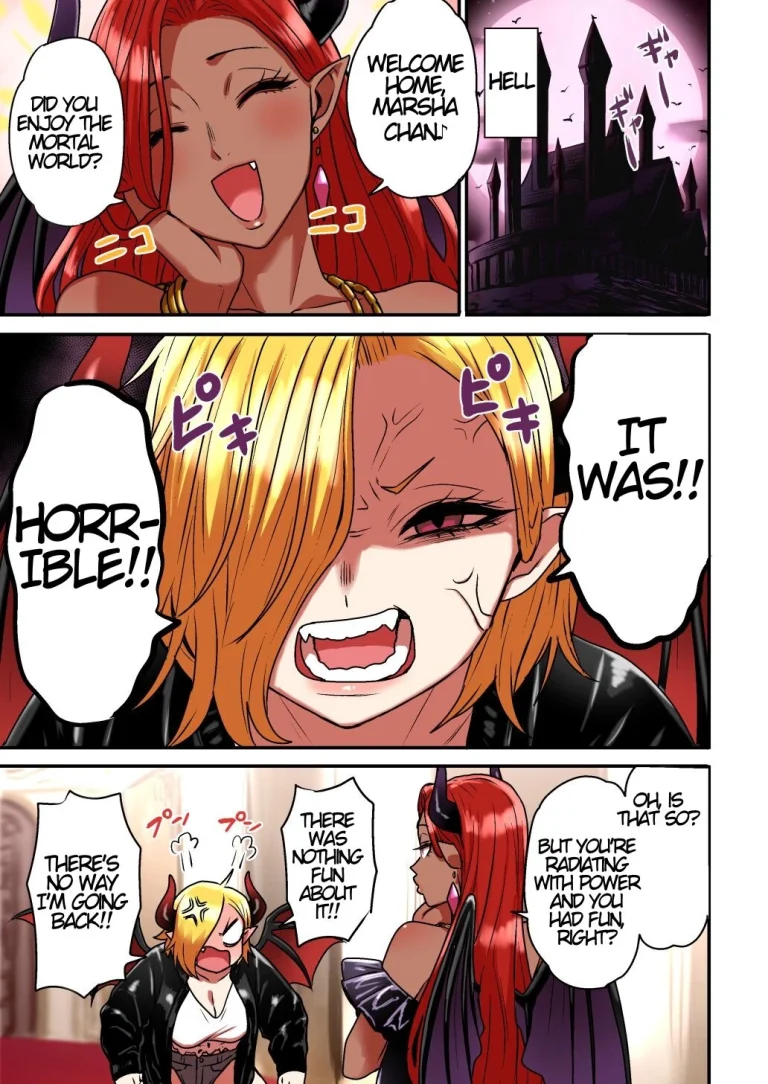Junjou Yankee Succubus Marsha-chan ~Ningen-kai de Succubus Kenshuu porn comic picture 114