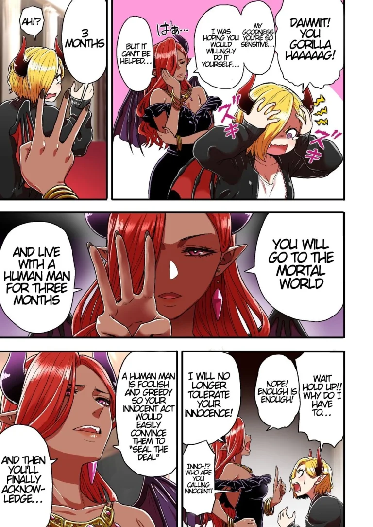 Junjou Yankee Succubus Marsha-chan ~Ningen-kai de Succubus Kenshuu porn comic picture 4