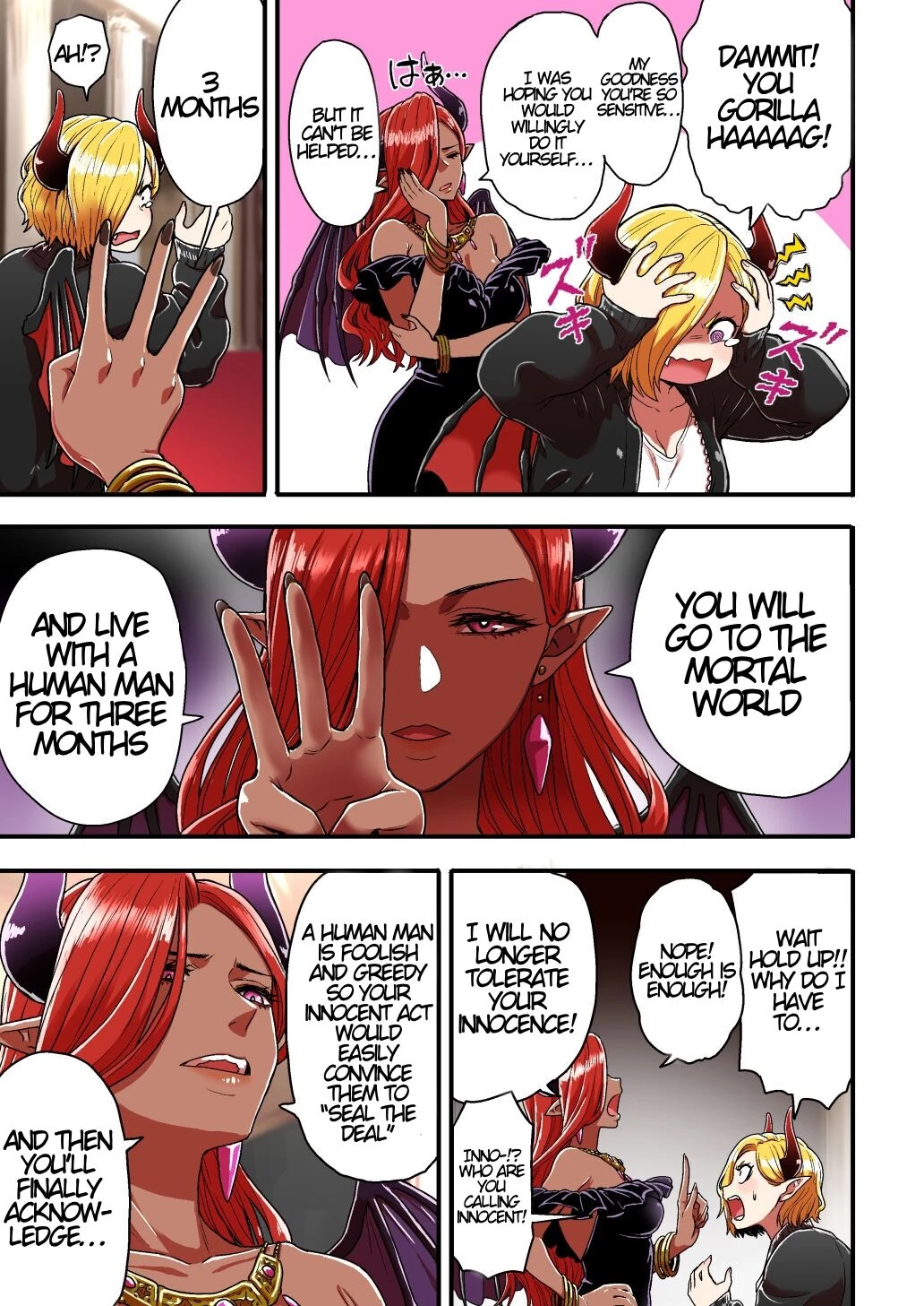 Junjou Yankee Succubus Marsha-chan ~Ningen-kai de Succubus Kenshuu porn comic picture 4