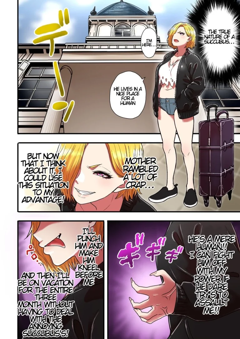 Junjou Yankee Succubus Marsha-chan ~Ningen-kai de Succubus Kenshuu porn comic picture 5