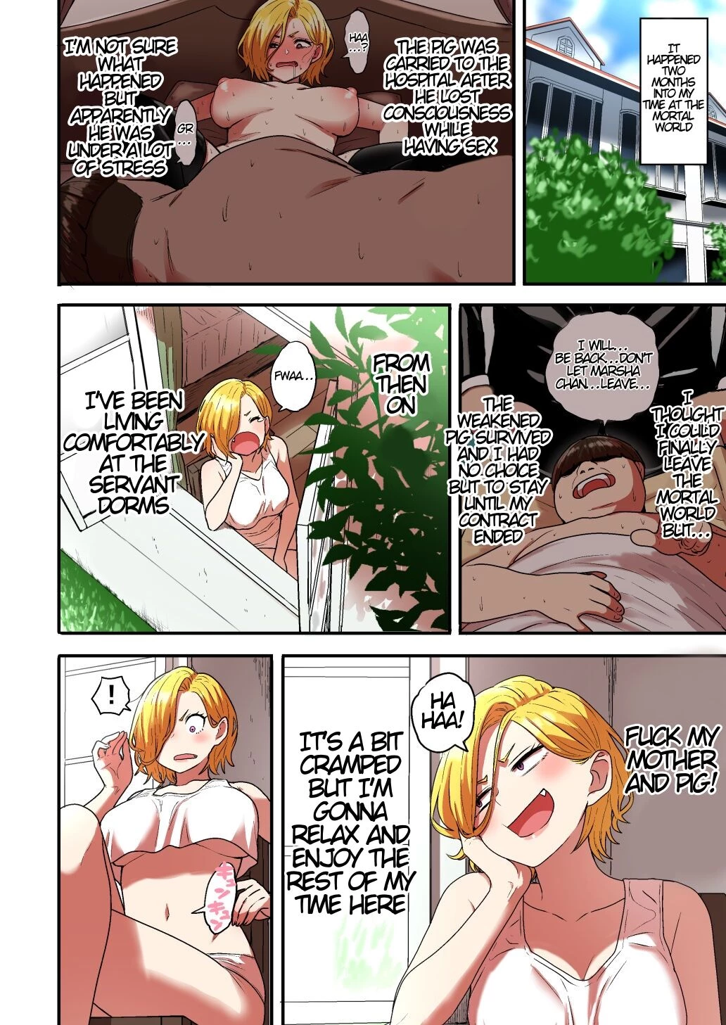 Junjou Yankee Succubus Marsha-chan ~Ningen-kai de Succubus Kenshuu porn comic picture 69