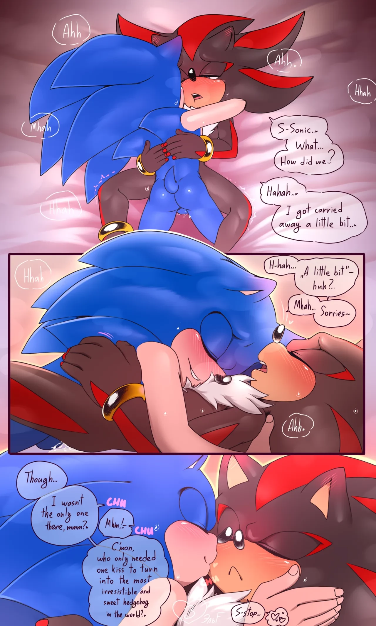 Just a kiss porn comic picture 3