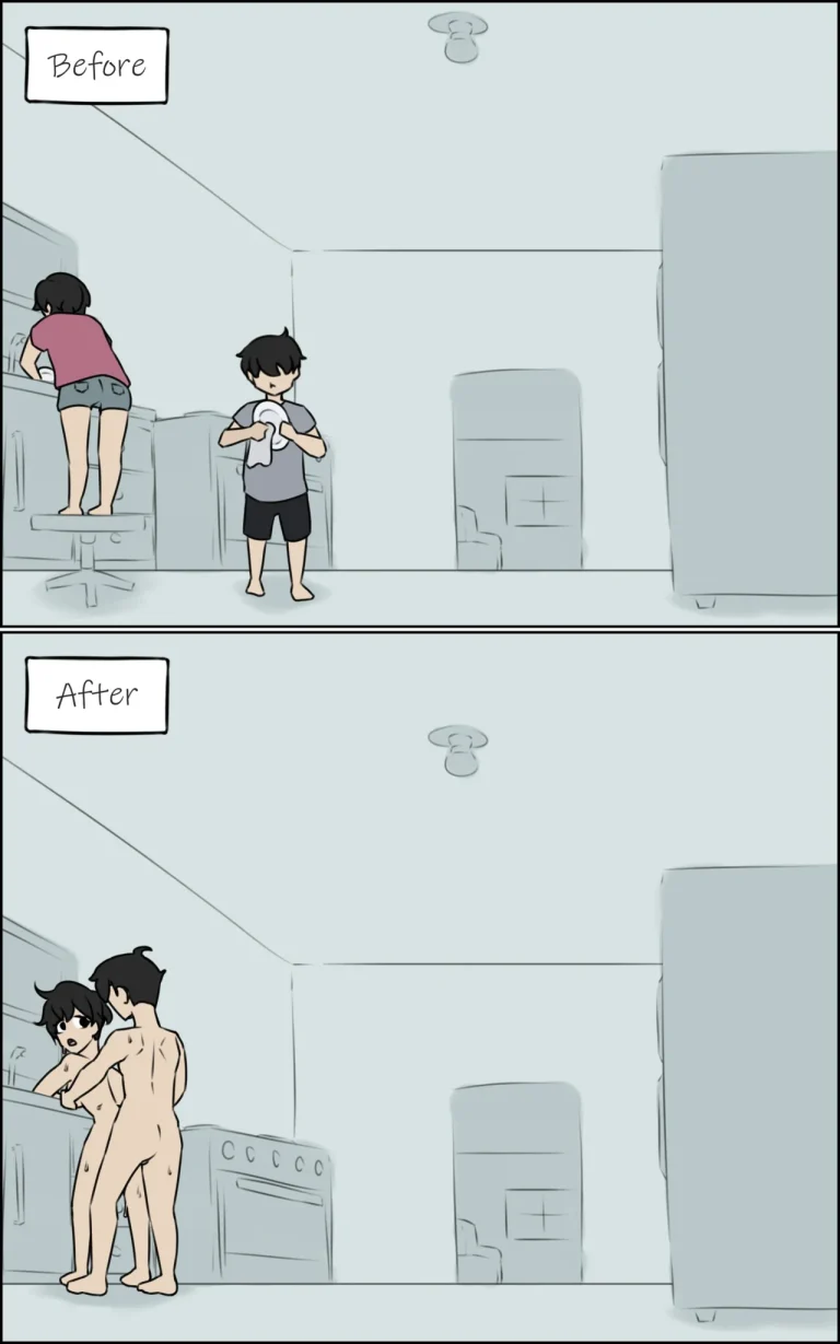 Just Me and My Sister porn comic picture 3